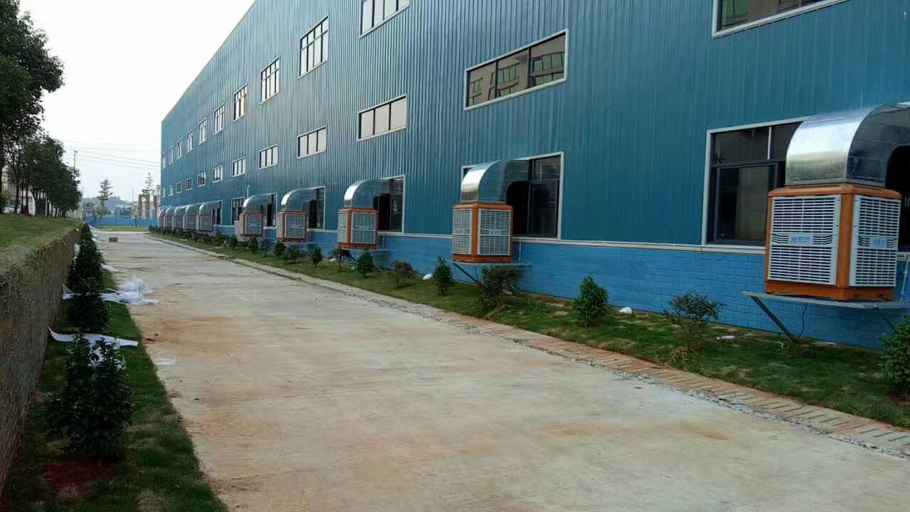 五金廠(chǎng)模具廠(chǎng)沖壓車(chē)間環(huán)?？照{(diào)降溫工程